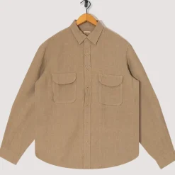 Shirts|Kapital Linen Clip Shirt - Beige