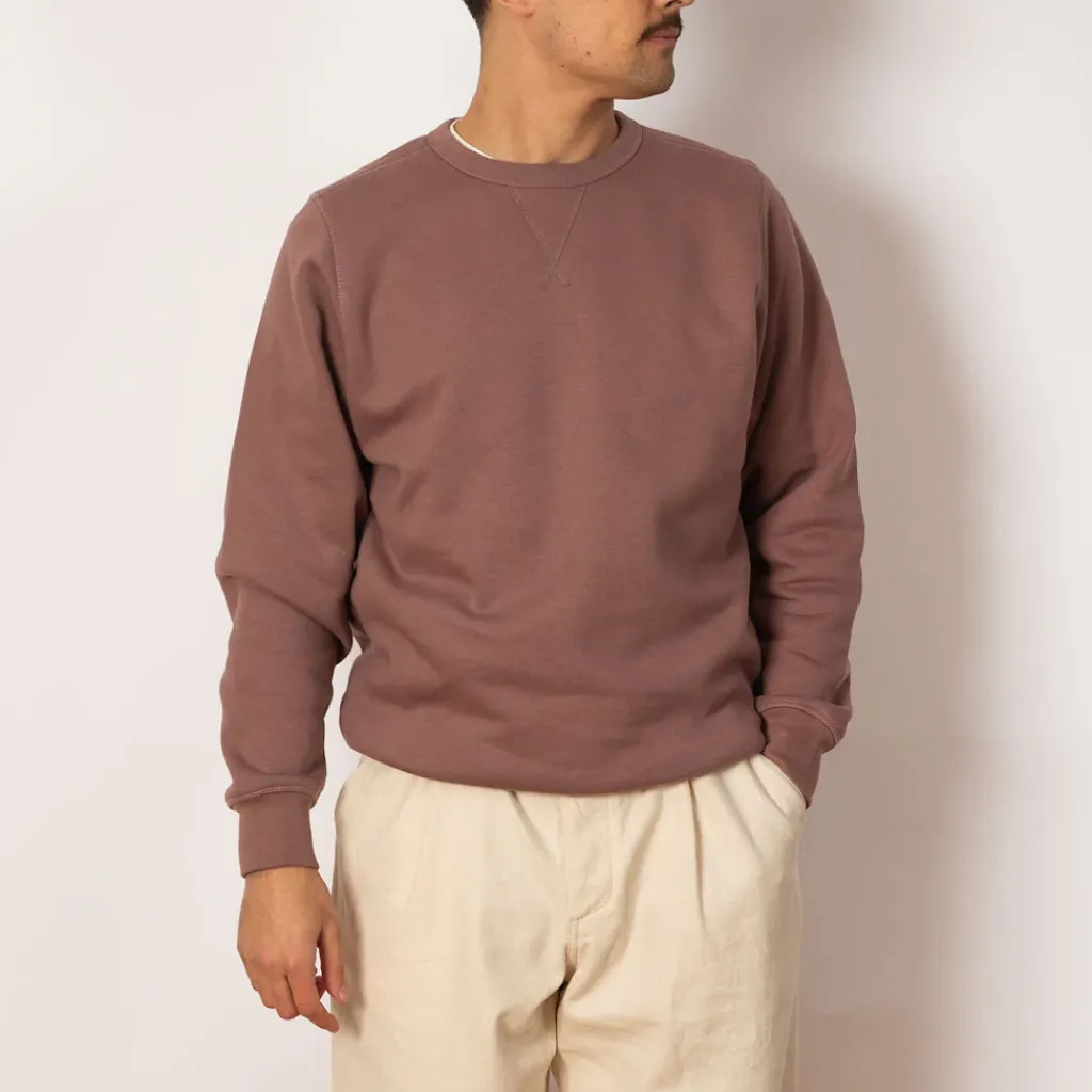Sweatshirts|Pop Trading Company Logo Crewneck Sweatshirt - Mauve