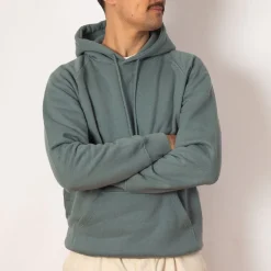 Sweatshirts|Pop Trading Company Logo Hooded Sweat - Stormy Sea