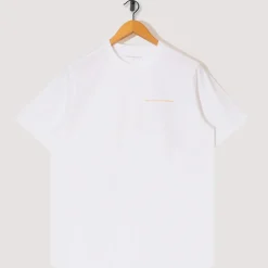 T-Shirts|Pop Trading Company Logo Tee - White/Island Poppy