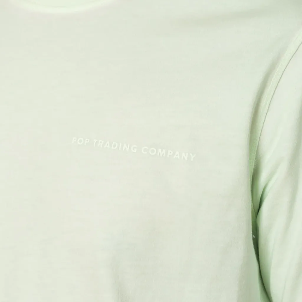 T-Shirts|Pop Trading Company Logo T-Shirt - Blue Haze