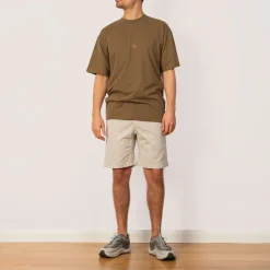 T-Shirts|Roa Logo T-Shirt - Brown Olive