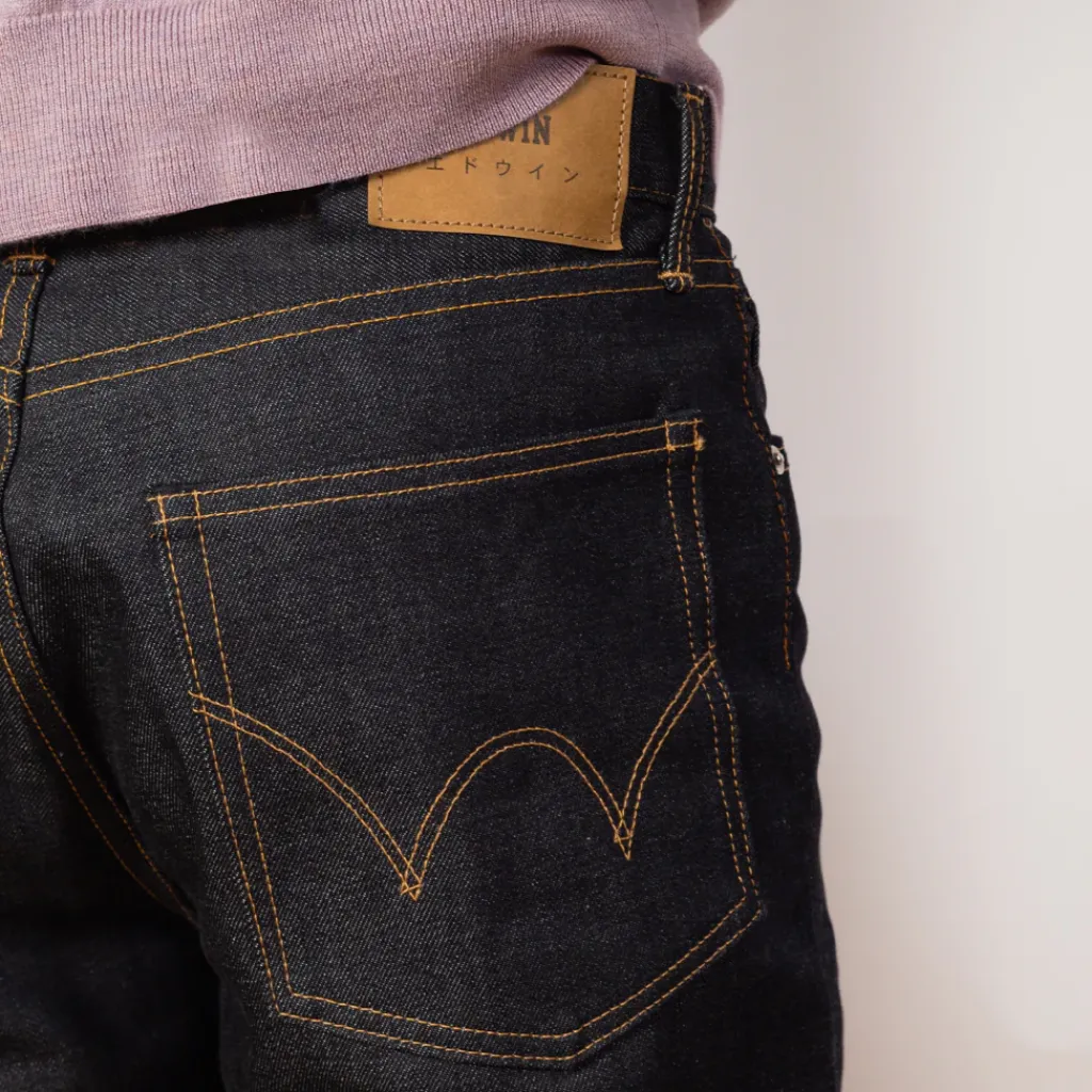 Jeans|Edwin Loose Fit Kaihara - Dark Pure Indigo Rainbow Selvedge