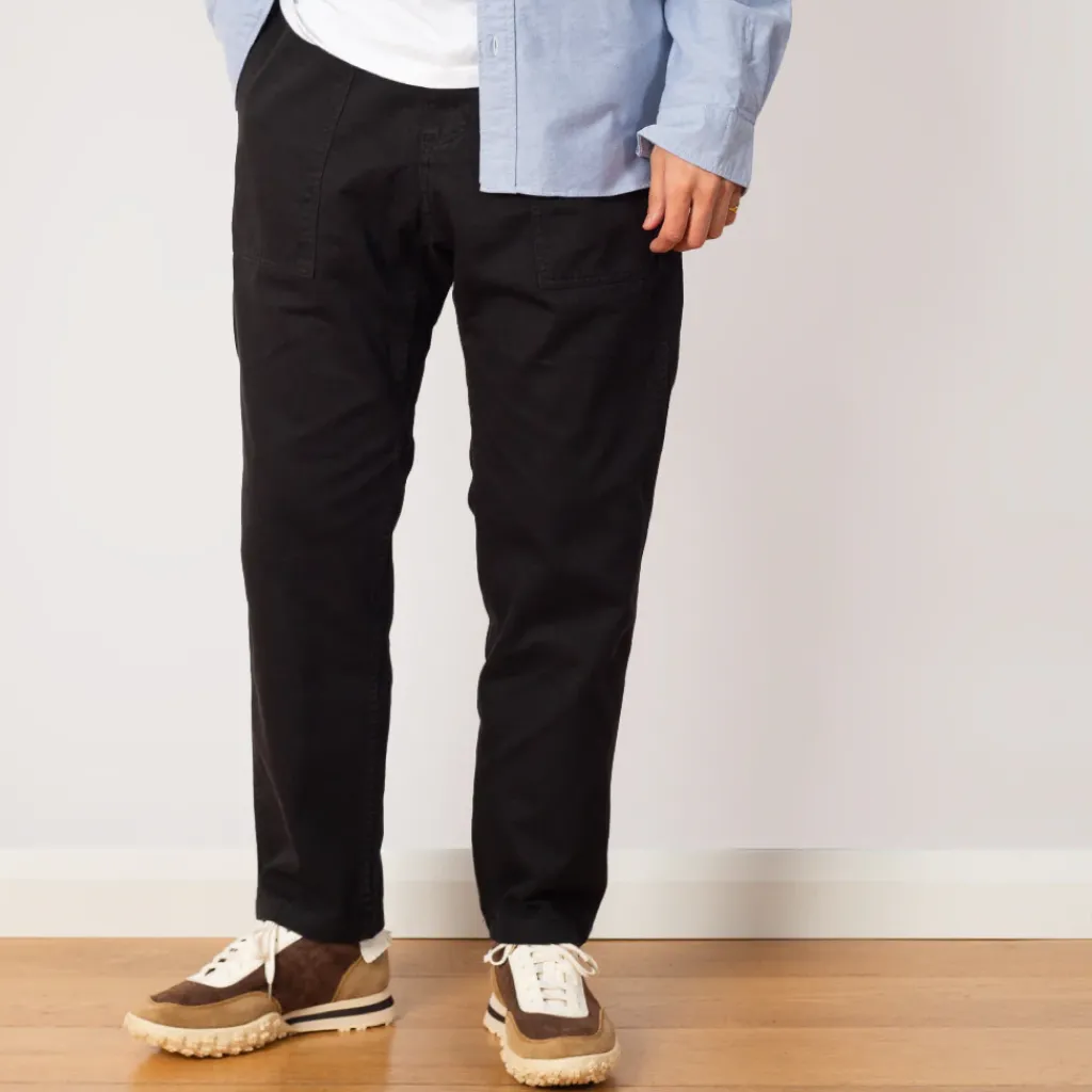 Trousers|Gramicci Loose Tapered Ridge Pant - Black