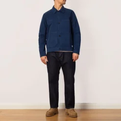 Shirts|Norse Projects Marcus Canvas Overshirt - Workwear Blue