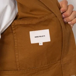 Shirts|Norse Projects Marcus Canvas Overshirt - Duck