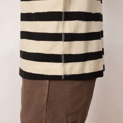 T-Shirts|MHL By Margaret Howell Matelot Crew - Natural/Black