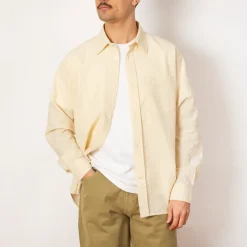 Shirts|Norse Projects Mo Oversized Check Shirt - Oatmeal