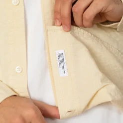 Shirts|Norse Projects Mo Oversized Check Shirt - Oatmeal