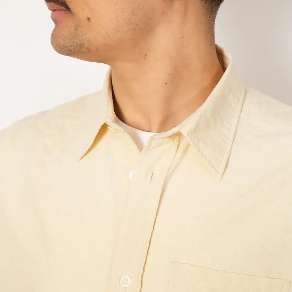 Shirts|Norse Projects Mo Oversized Check Shirt - Oatmeal