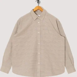 Shirts|Norse Projects Mo Oversized Check Shirt - Heathland Brown