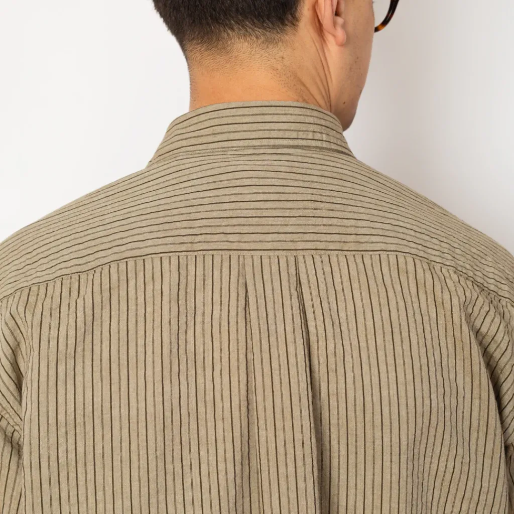 Shirts|Norse Projects Mo Oversized Stripe Shirt - Clay