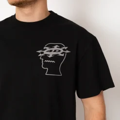 T-Shirts|Brain Dead Neuro Free Association T-Shirt - Washed Black
