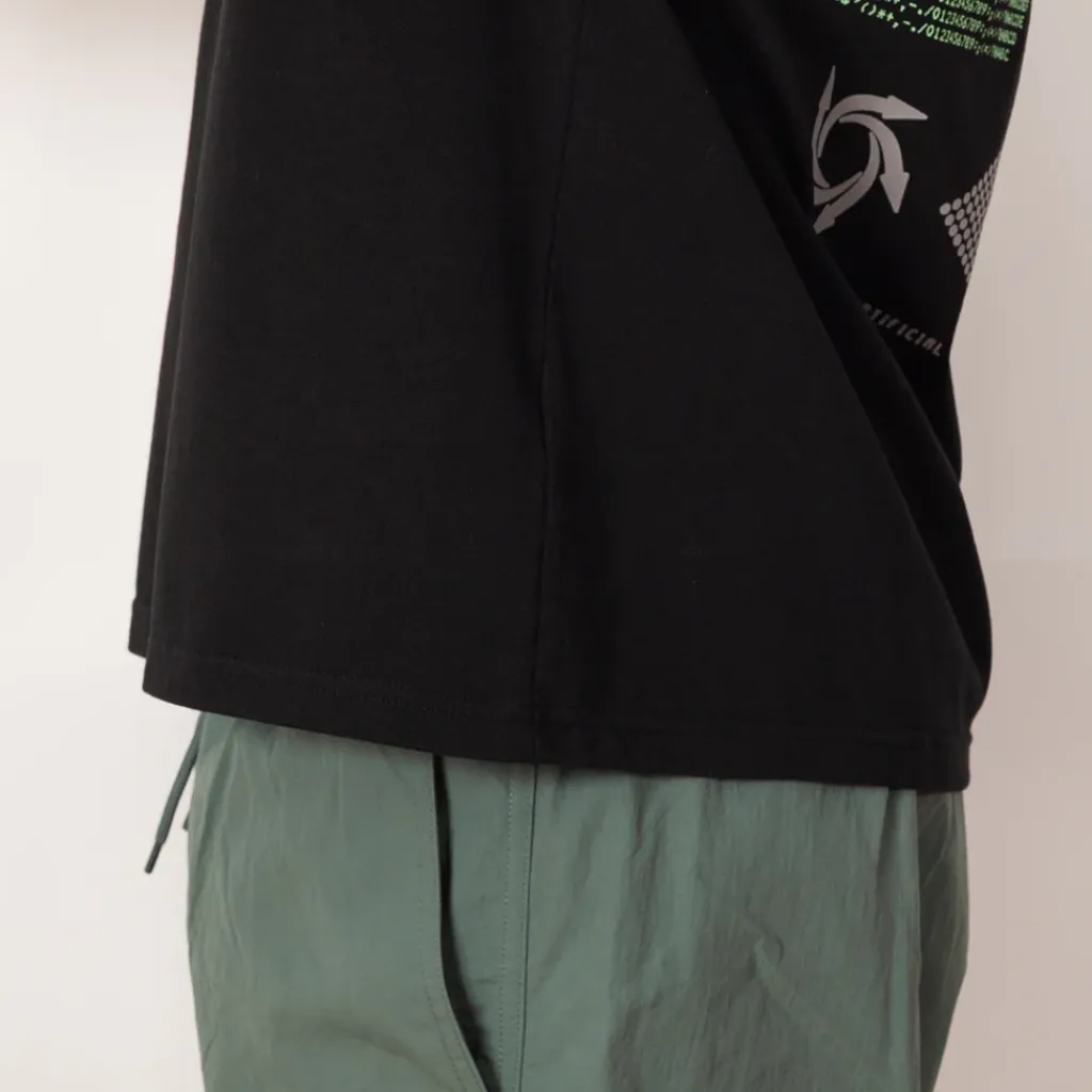 T-Shirts|Brain Dead Neuro Free Association T-Shirt - Washed Black
