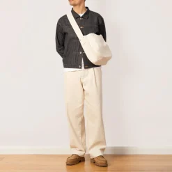 Bags|Taiga Takahashi Newsboy Bag Small - Ivory