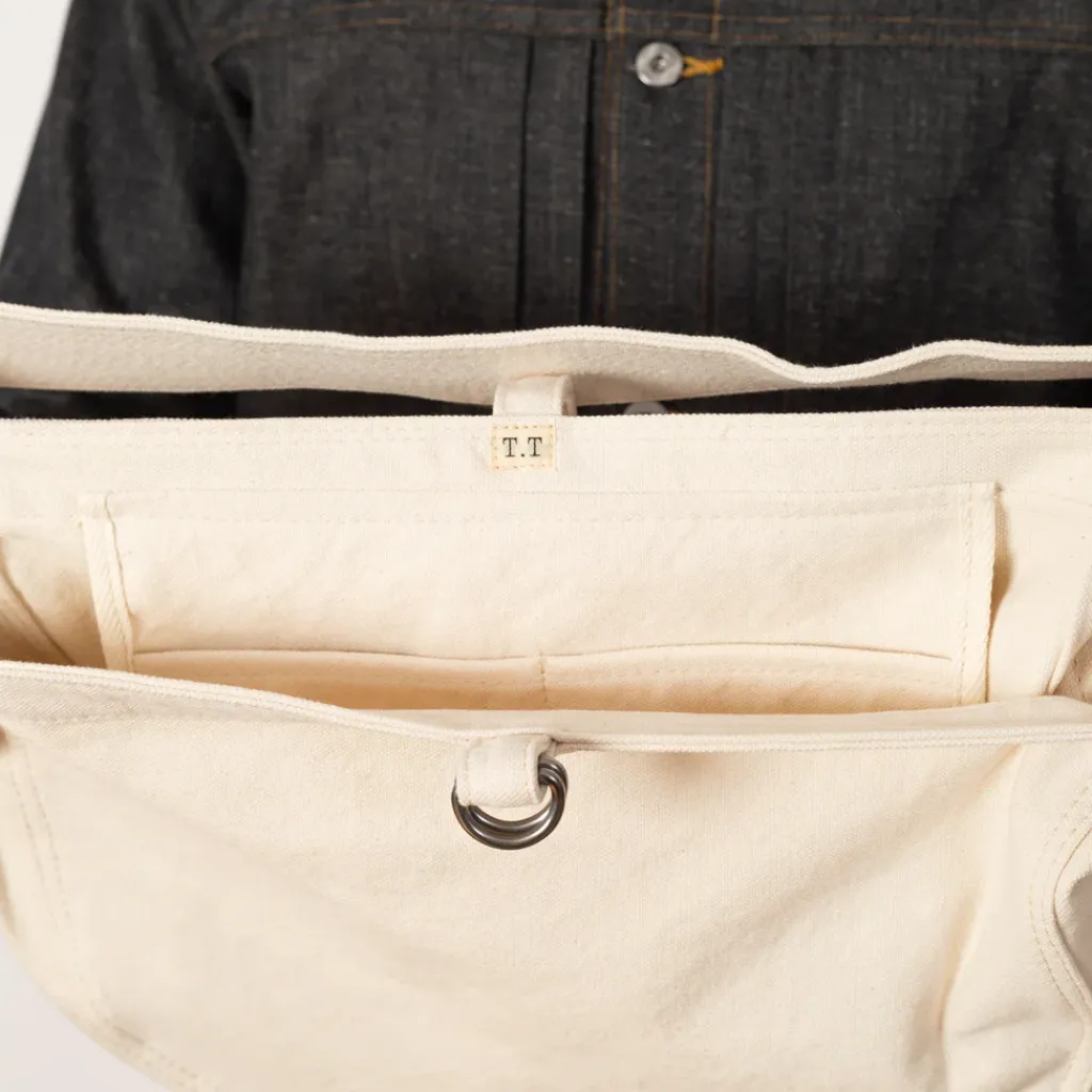 Bags|Taiga Takahashi Newsboy Bag Small - Ivory