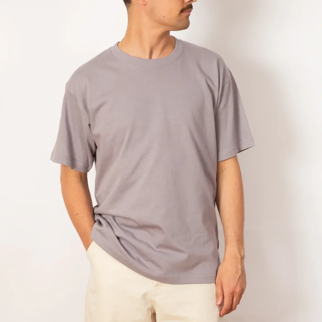 T-Shirts|Norse Projects Norse Standard Heavy Loose Tee - Crocus Purple