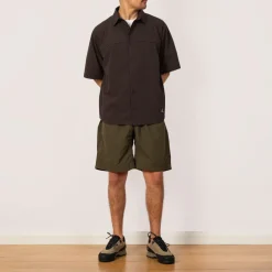 Shorts|Gramicci Nylon Loose Short - Deep Olive