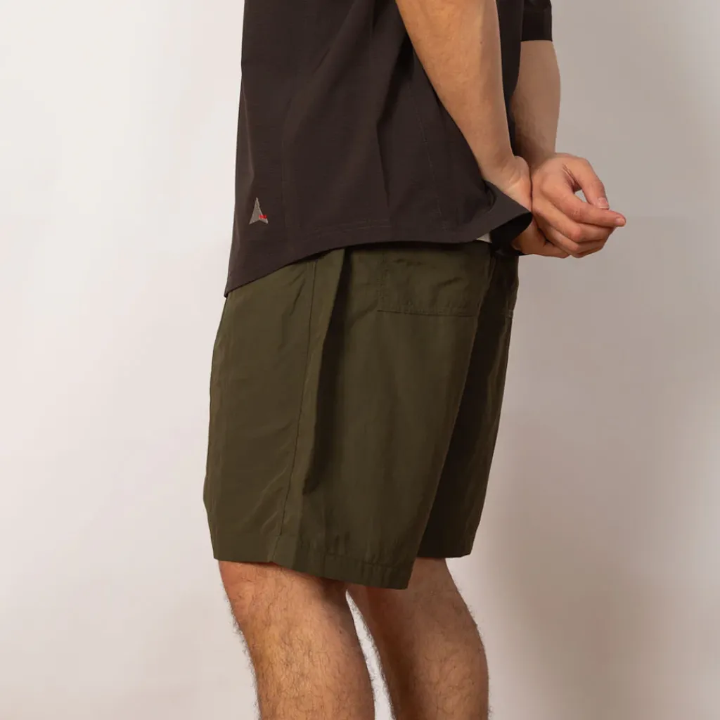 Shorts|Gramicci Nylon Loose Short - Deep Olive