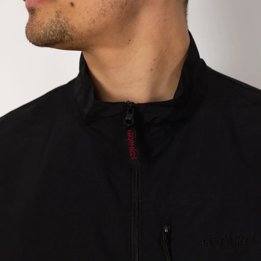 Jackets|Gramicci Nylon Vest - Black