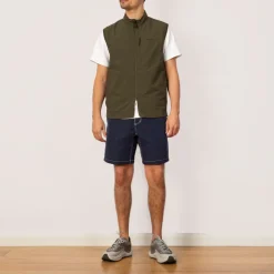 Jackets|Gramicci Nylon Vest - Deep Olive