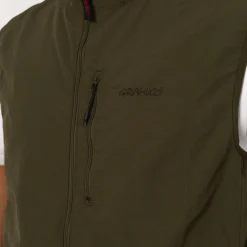 Jackets|Gramicci Nylon Vest - Deep Olive