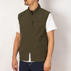 Jackets|Gramicci Nylon Vest - Deep Olive