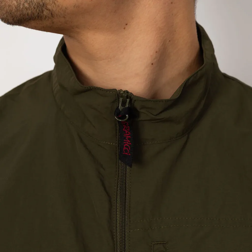 Jackets|Gramicci Nylon Vest - Deep Olive