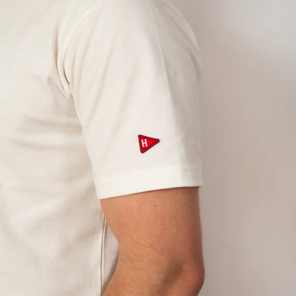 T-Shirts|Healthknit Open-End Dry Jersey Crewneck S/S - Off White