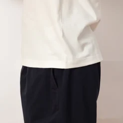 T-Shirts|Healthknit Open-End Dry Jersey Crewneck S/S - Off White