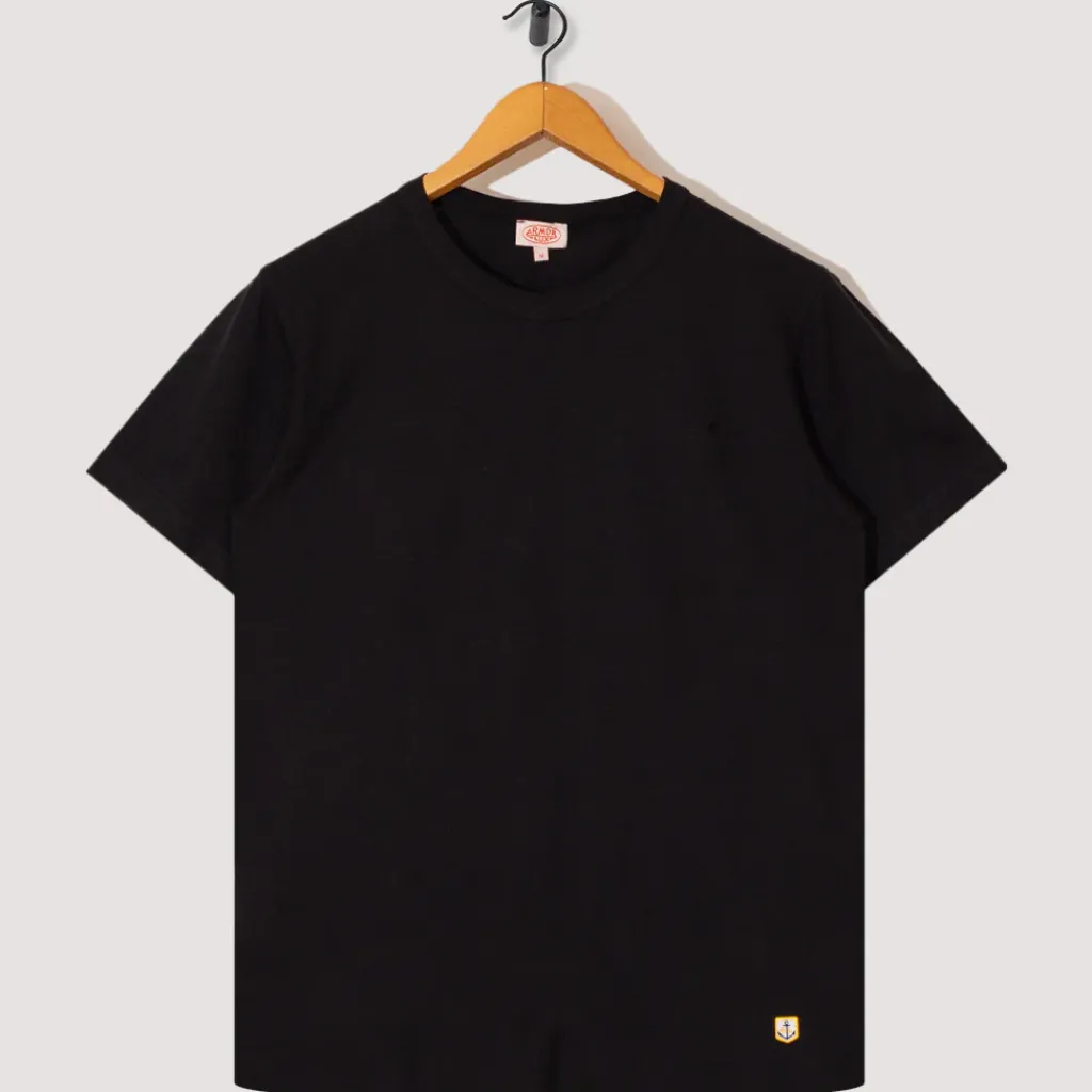 T-Shirts|Armor Lux Organic Lightweight Heritage T-Shirt - Noir