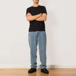 T-Shirts|Armor Lux Organic Lightweight Heritage T-Shirt - Noir