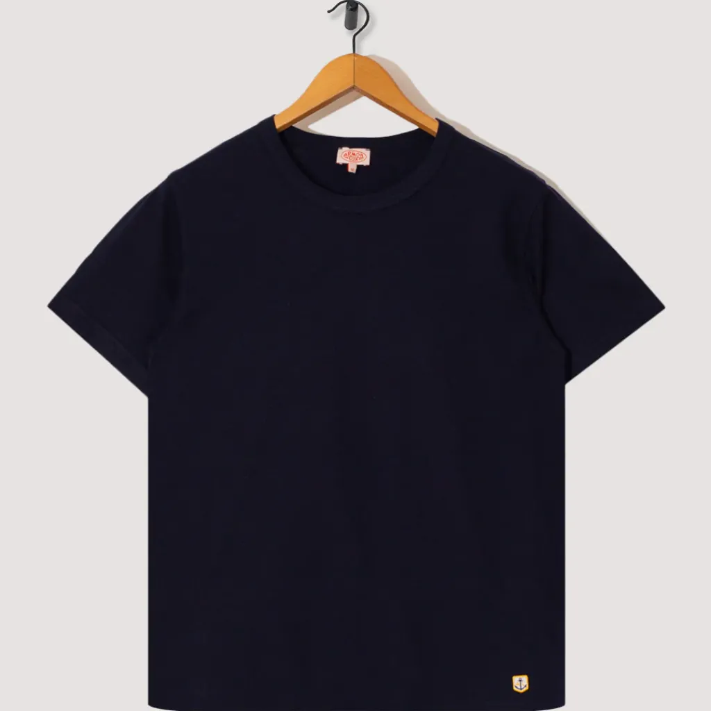 T-Shirts|Armor Lux Organic Lightweight Heritage T-Shirt - Marine Deep