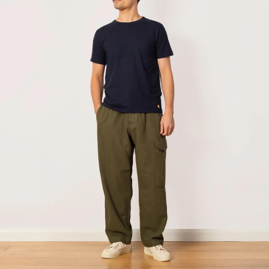 T-Shirts|Armor Lux Organic Lightweight Heritage T-Shirt - Marine Deep