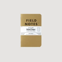 Lifestyle|Field Notes Original Kraft - Ruled Paper 3-Pack