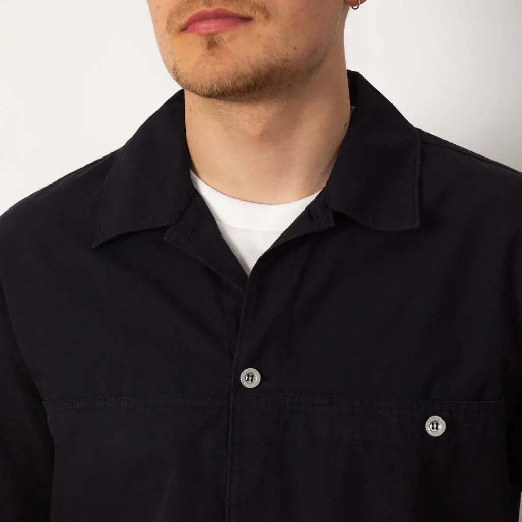 Jackets|Stone Island Marina Overshirt - Navy Blue (V0020)