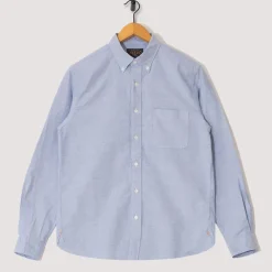 Shirts|Beams Plus Oxford Shirt - Blue