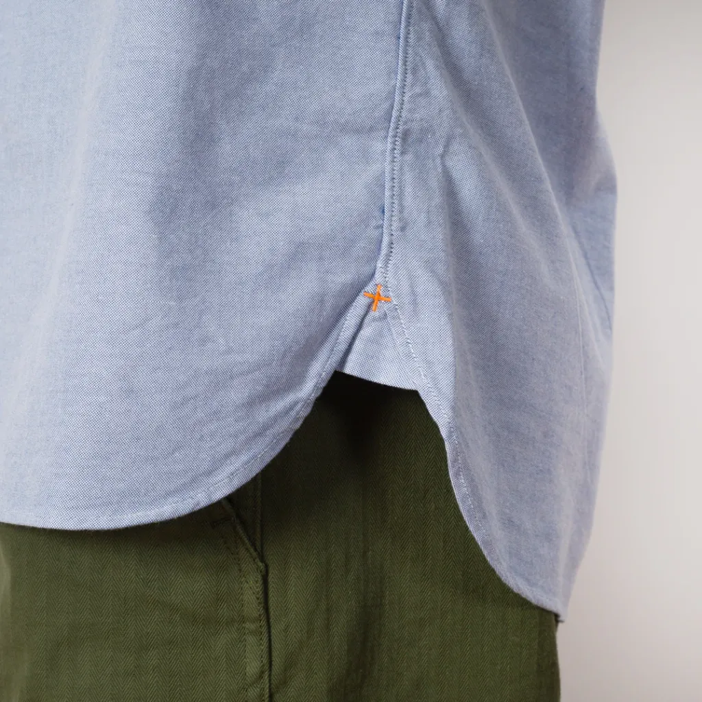 Shirts|Beams Plus Oxford Shirt - Blue