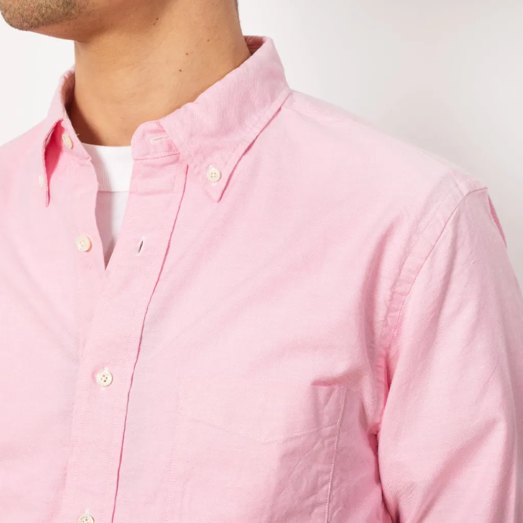 Shirts|Beams Plus Oxford Shirt - Pink