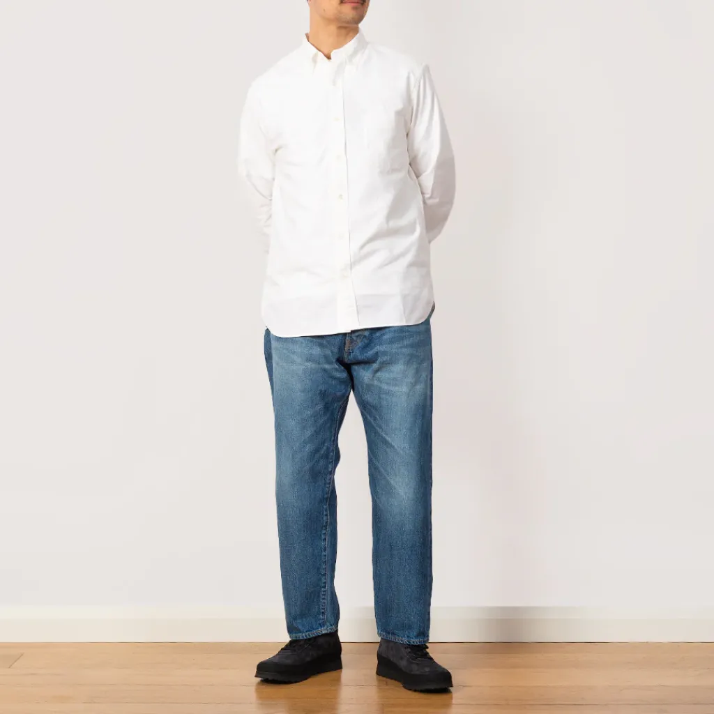Shirts|Beams Plus Oxford Shirt - White
