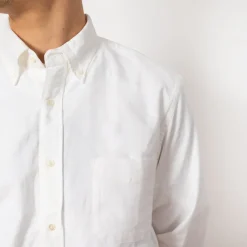 Shirts|Beams Plus Oxford Shirt - White