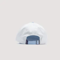Headwear|Patagonia P-6 Label Trad Cap - Birch White Fleck Blue