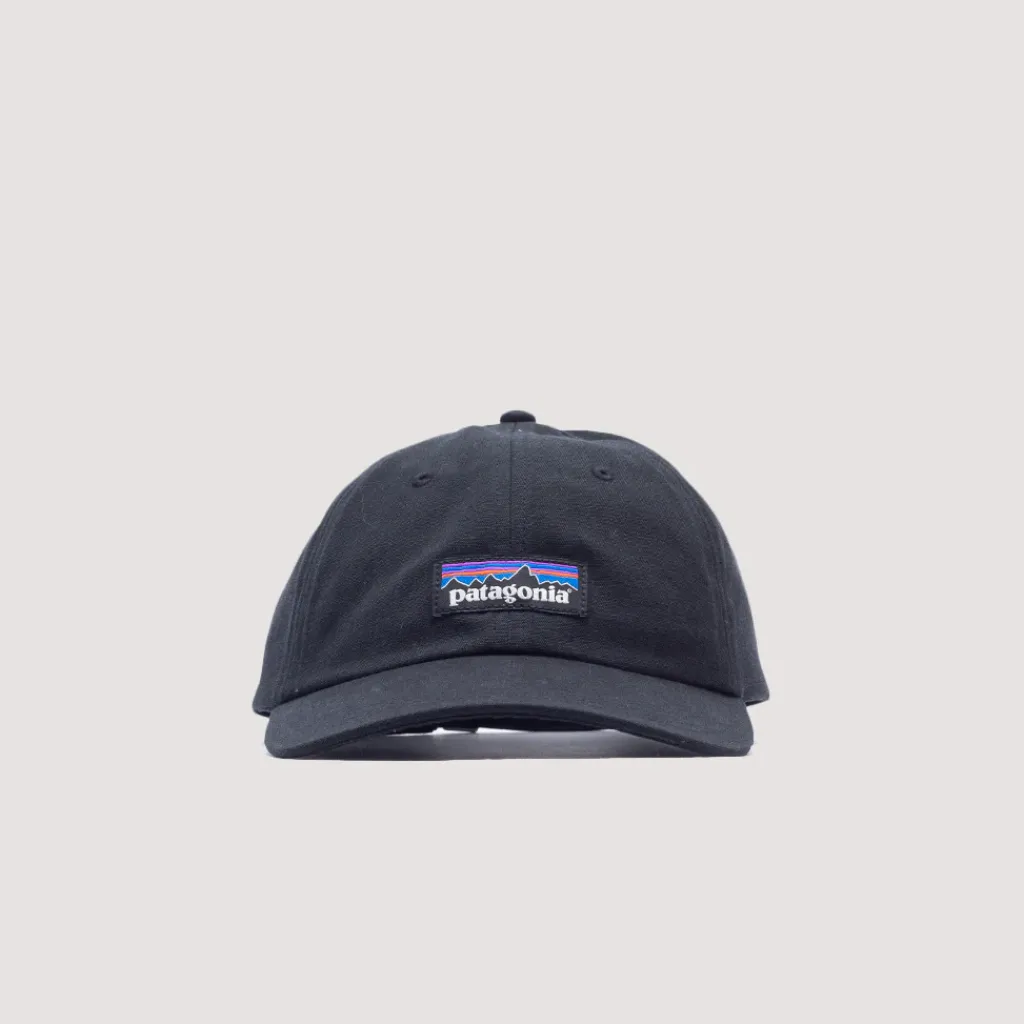 Headwear|Patagonia P-6 Label Trad Cap - Black