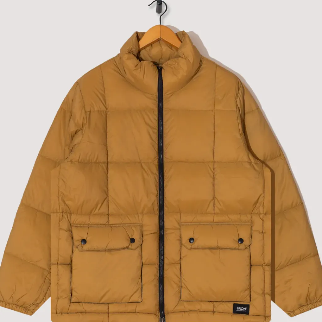 Jackets|Taion Packable Down Volume - Beige