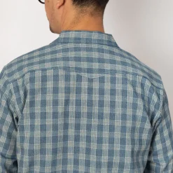 Jackets|Taiga Takahashi Palaka Jacket - Discharged Indigo Plaid