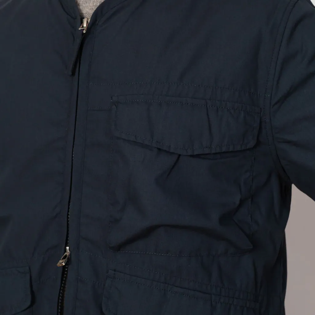 Jackets|Universal Works Parachute Liner Jacket - Navy