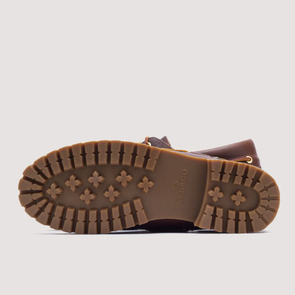 Footwear|Sebago Peggs & son Acadia - Dark Brown Leather