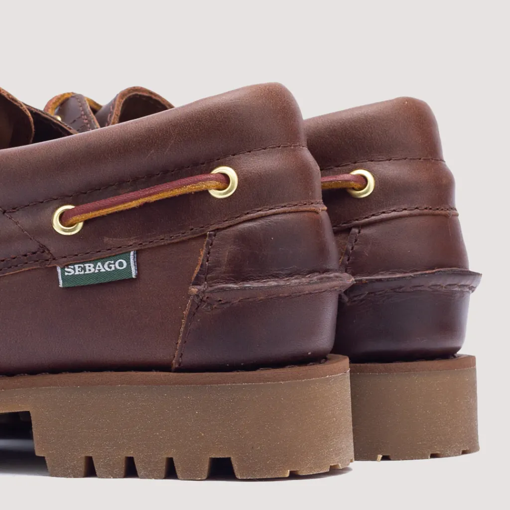 Footwear|Sebago Peggs & son Acadia - Dark Brown Leather
