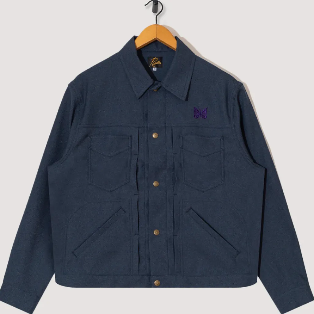 Jackets|Needles Penny Jean Jacket - Blue