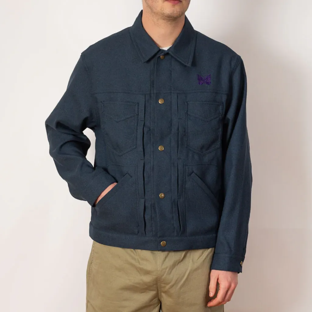 Jackets|Needles Penny Jean Jacket - Blue